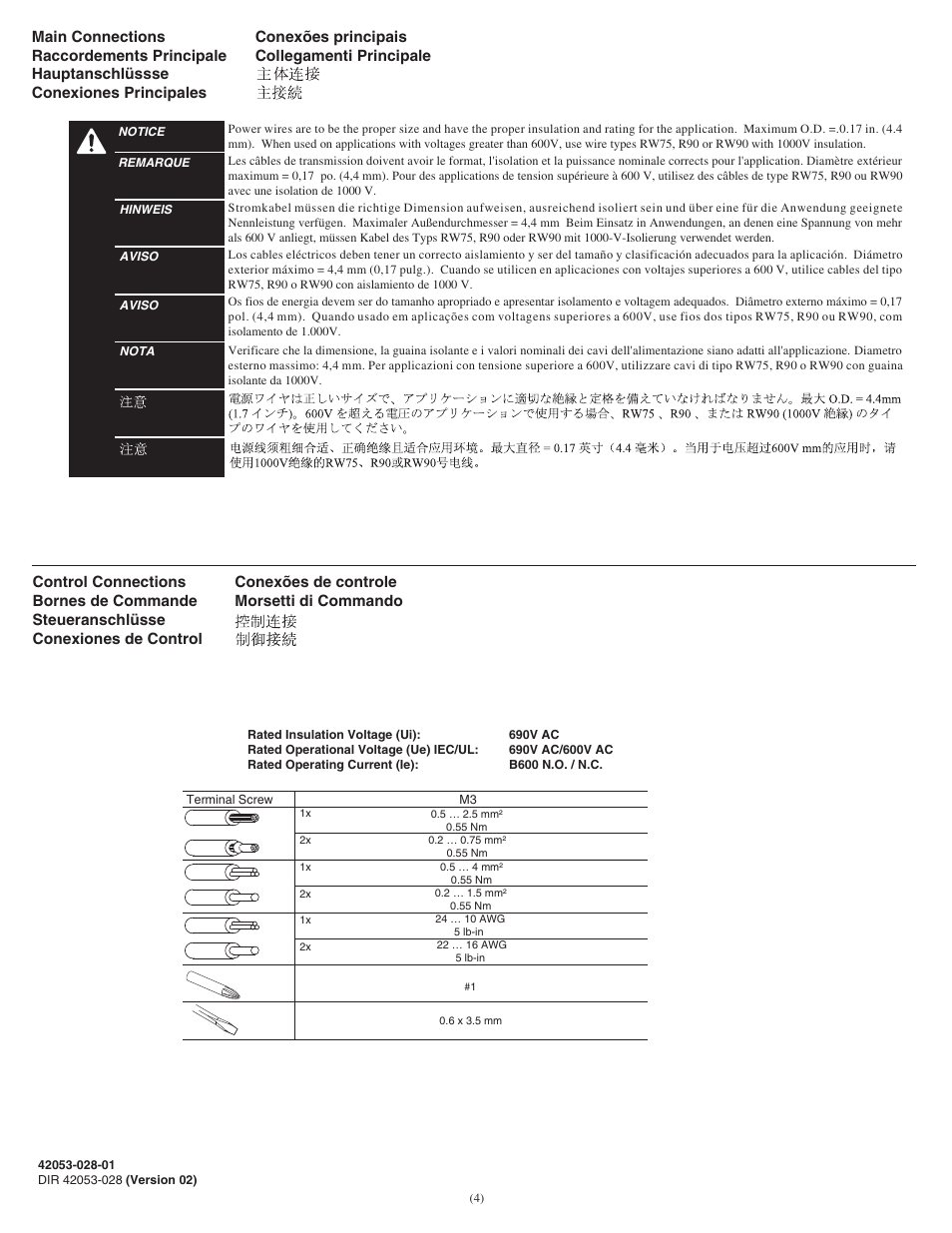 Rockwell Automation 193x-EExxP E1 PLUS Overload Relay Application and Installation User Manual | Page 4 / 6