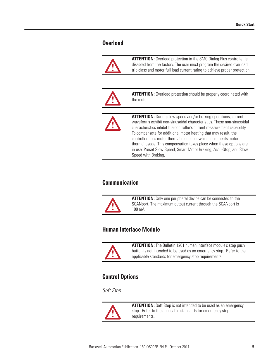 Rockwell Automation 150 SMC Dialog Plus Controller - Quick Start User Manual | Page 5 / 20