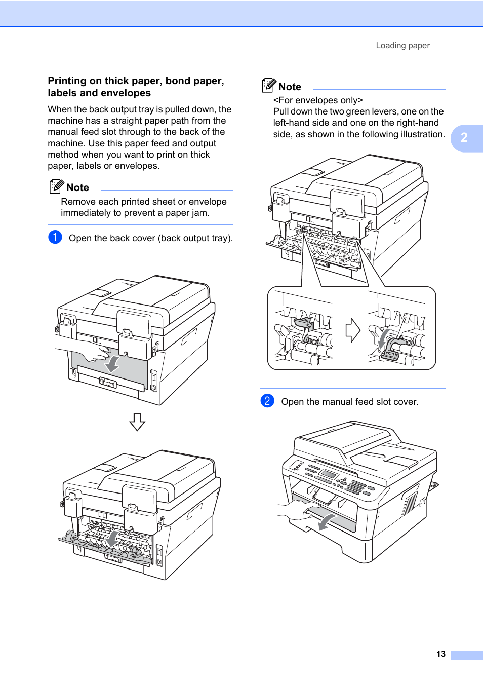 Brother MFC 7460DN User Manual | Page 23 / 151
