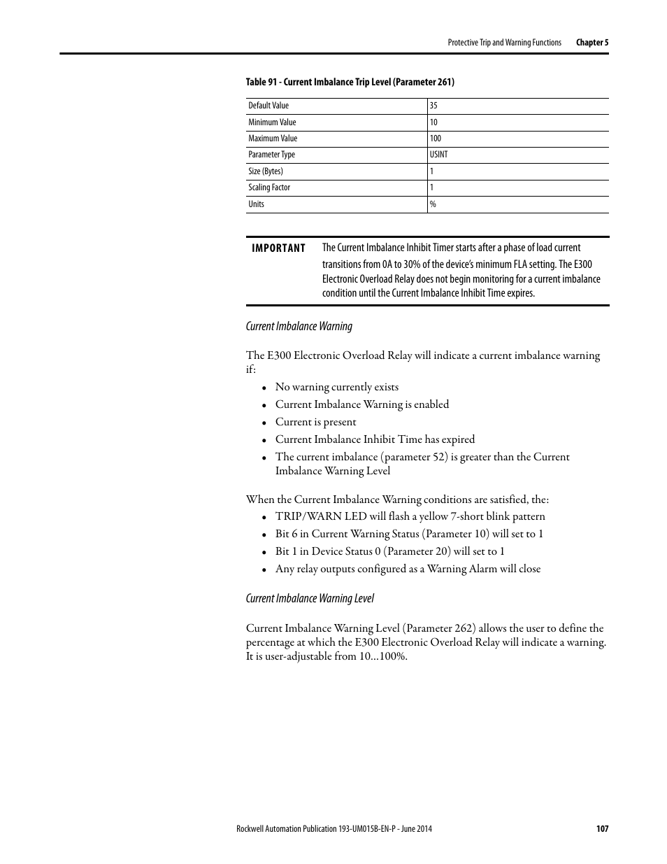 Rockwell Automation 592- E300 Overload Relay User Manual User Manual | Page 107 / 424