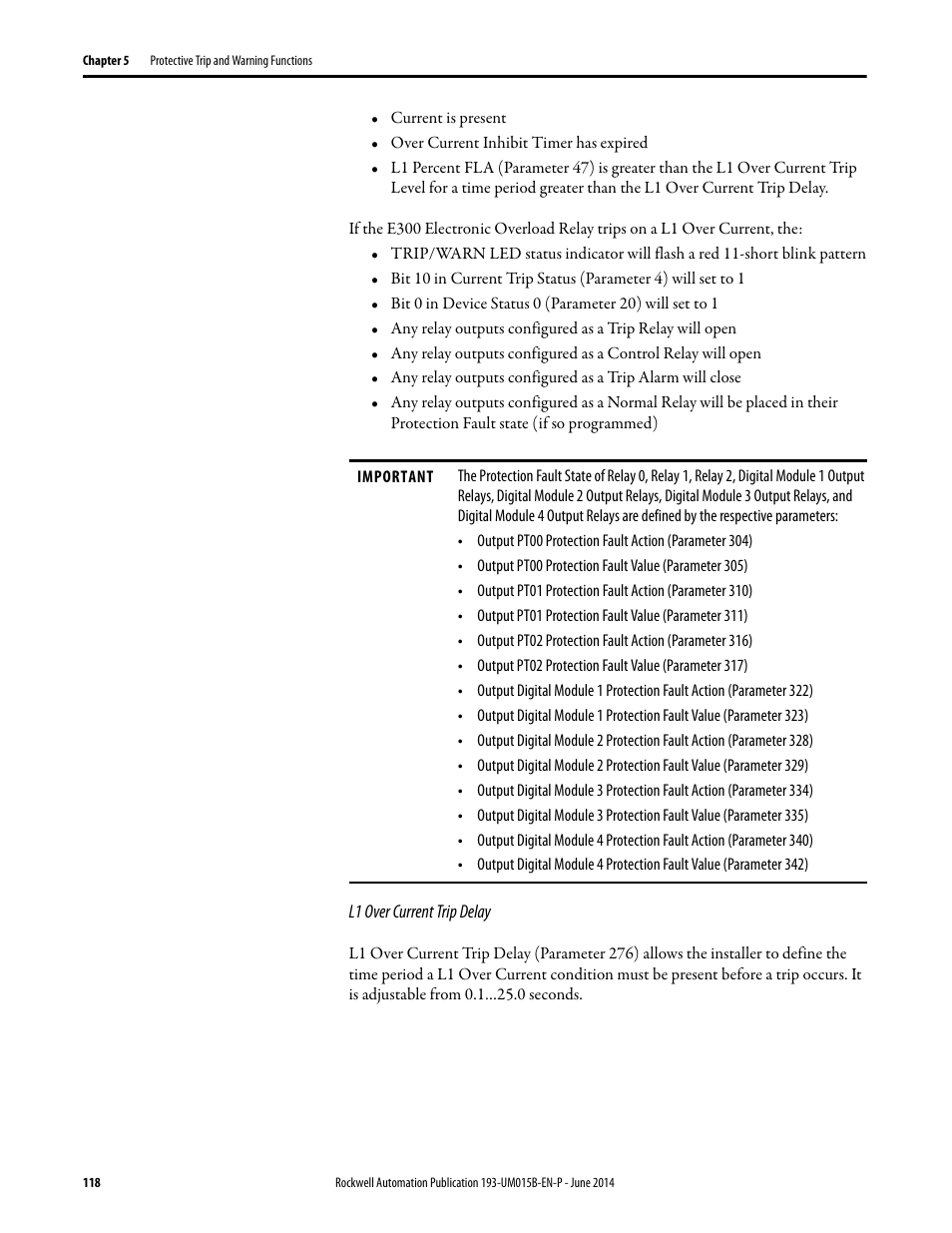 Rockwell Automation 592- E300 Overload Relay User Manual User Manual | Page 118 / 424