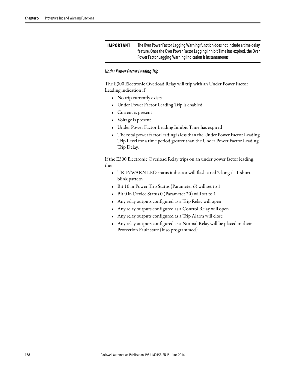 Rockwell Automation 592- E300 Overload Relay User Manual User Manual | Page 188 / 424