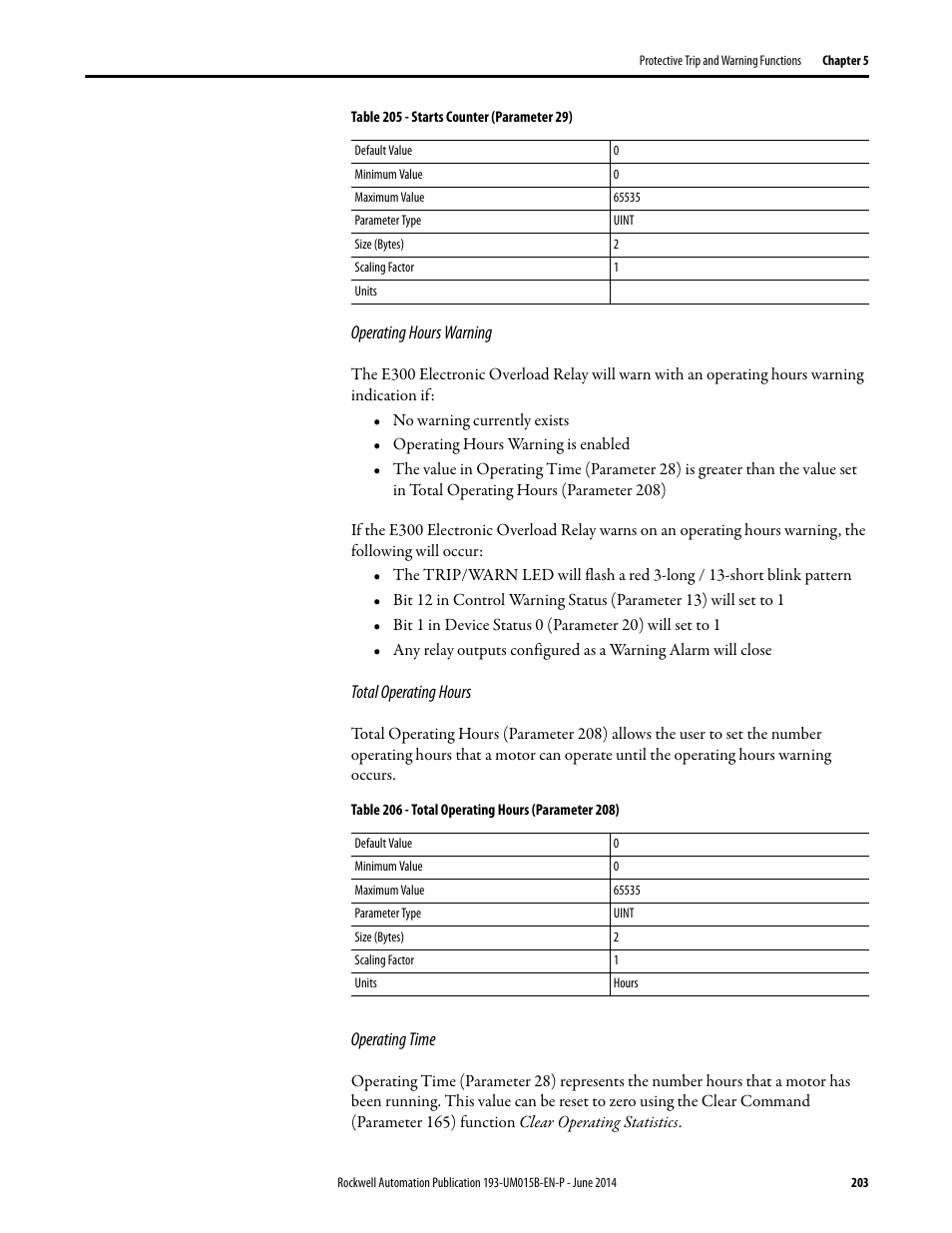 Rockwell Automation 592- E300 Overload Relay User Manual User Manual | Page 203 / 424