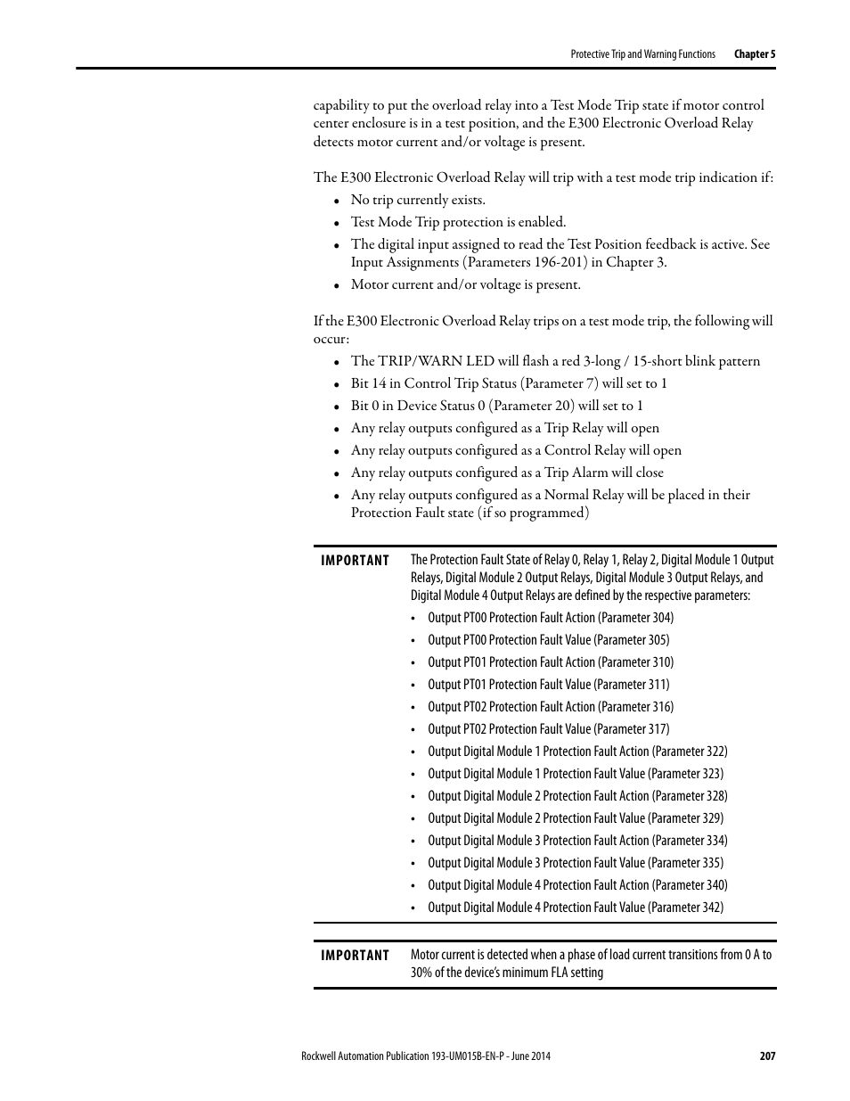 Rockwell Automation 592- E300 Overload Relay User Manual User Manual | Page 207 / 424