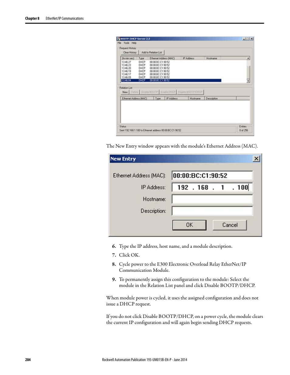 Rockwell Automation 592- E300 Overload Relay User Manual User Manual | Page 284 / 424