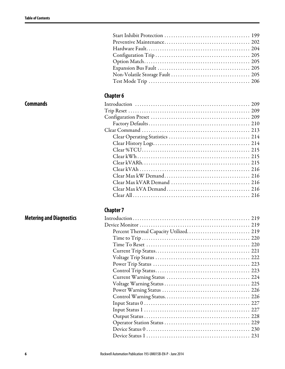 Rockwell Automation 592- E300 Overload Relay User Manual User Manual | Page 6 / 424