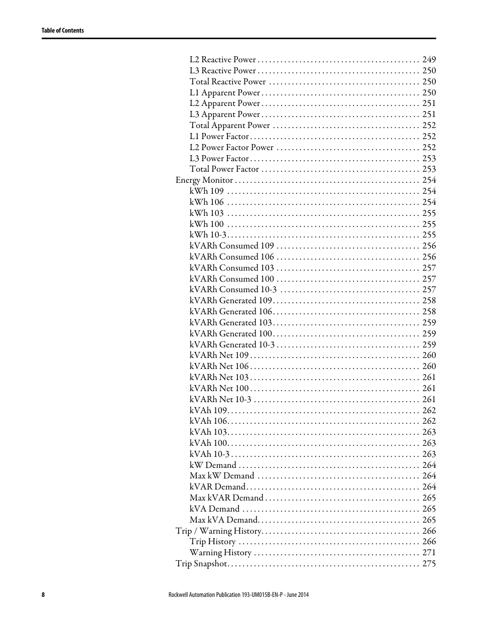Rockwell Automation 592- E300 Overload Relay User Manual User Manual | Page 8 / 424