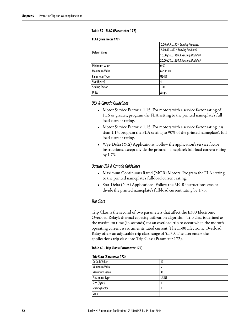 Rockwell Automation 592- E300 Overload Relay User Manual User Manual | Page 82 / 424