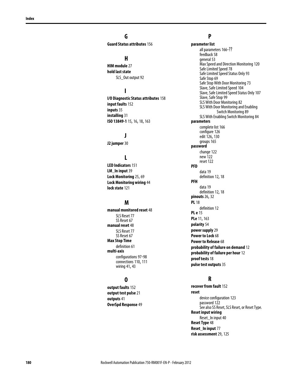 Rockwell Automation 21G PowerFlex 750-Series AC Drives Reference Manual User Manual | Page 180 / 184