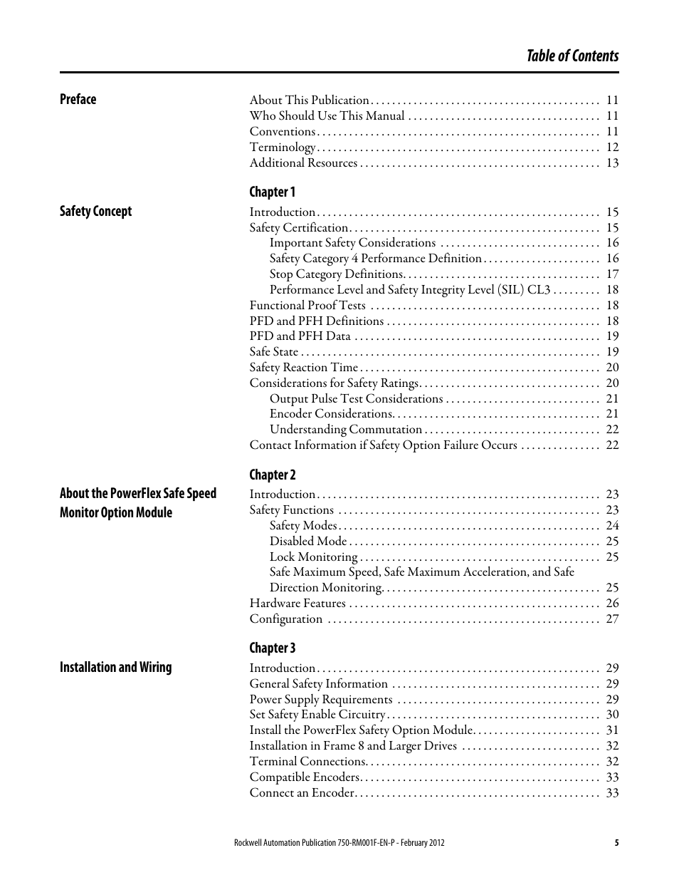 Rockwell Automation 21G PowerFlex 750-Series AC Drives Reference Manual User Manual | Page 5 / 184