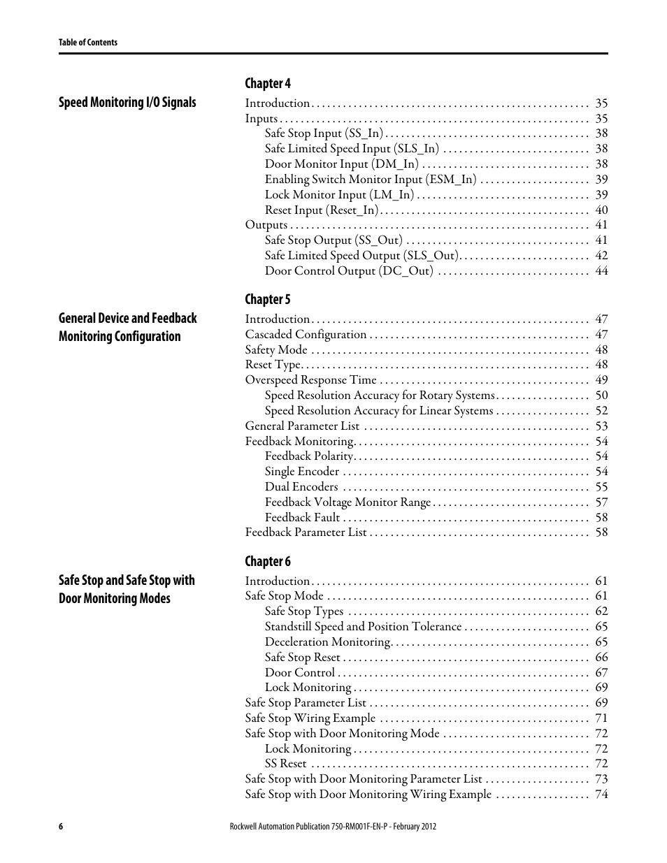 Rockwell Automation 21G PowerFlex 750-Series AC Drives Reference Manual User Manual | Page 6 / 184