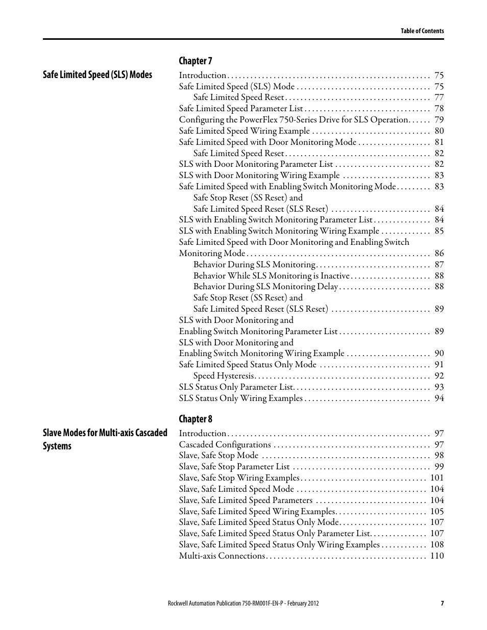 Rockwell Automation 21G PowerFlex 750-Series AC Drives Reference Manual User Manual | Page 7 / 184
