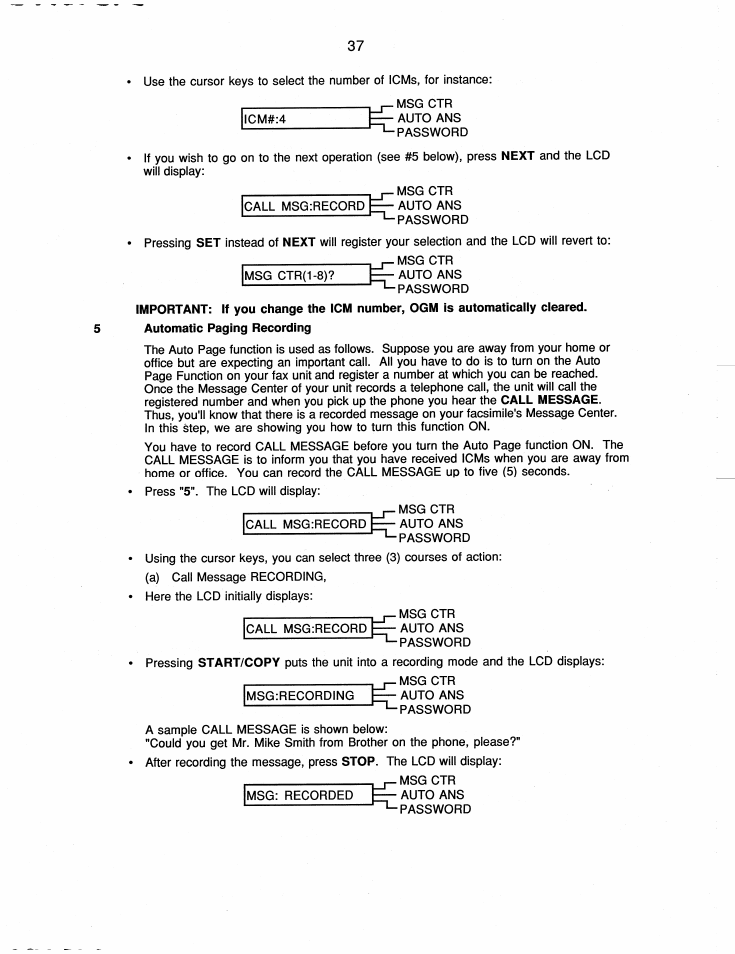 Brother FAX-220 User Manual | Page 47 / 76