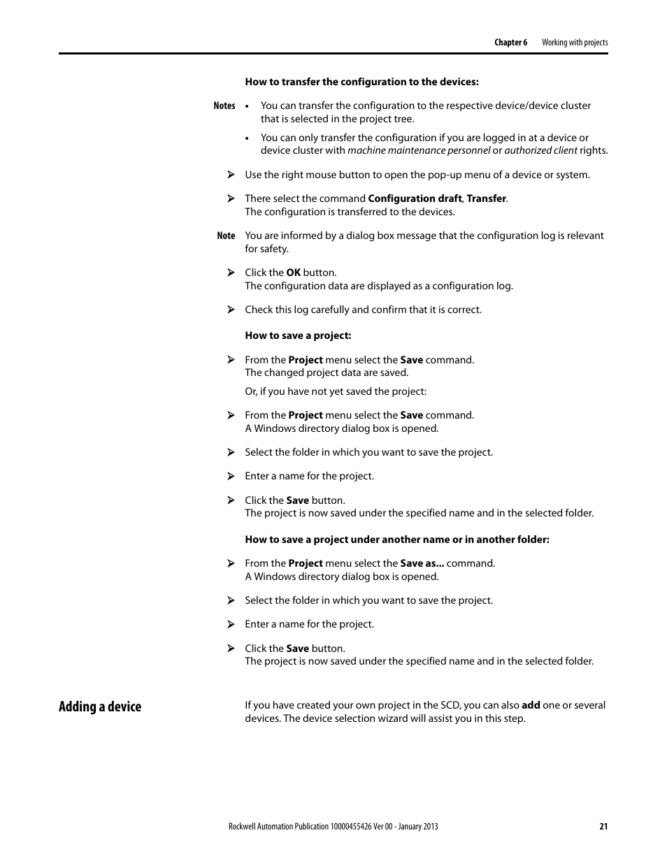 Adding a device | Rockwell Automation 442L Safety Configuration & Diagnosis (SCD) User Manual User Manual | Page 23 / 40