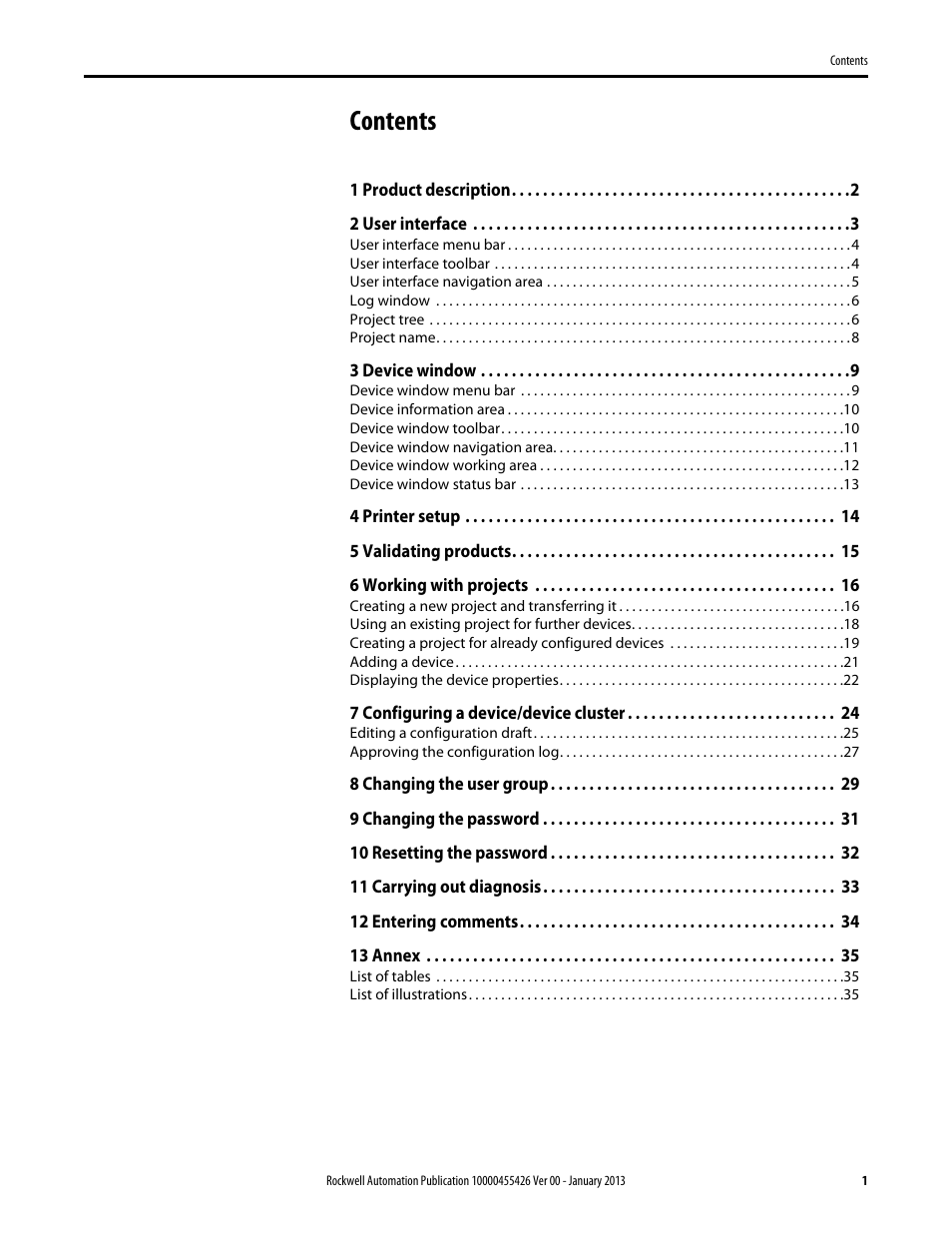 Rockwell Automation 442L Safety Configuration & Diagnosis (SCD) User Manual User Manual | Page 3 / 40