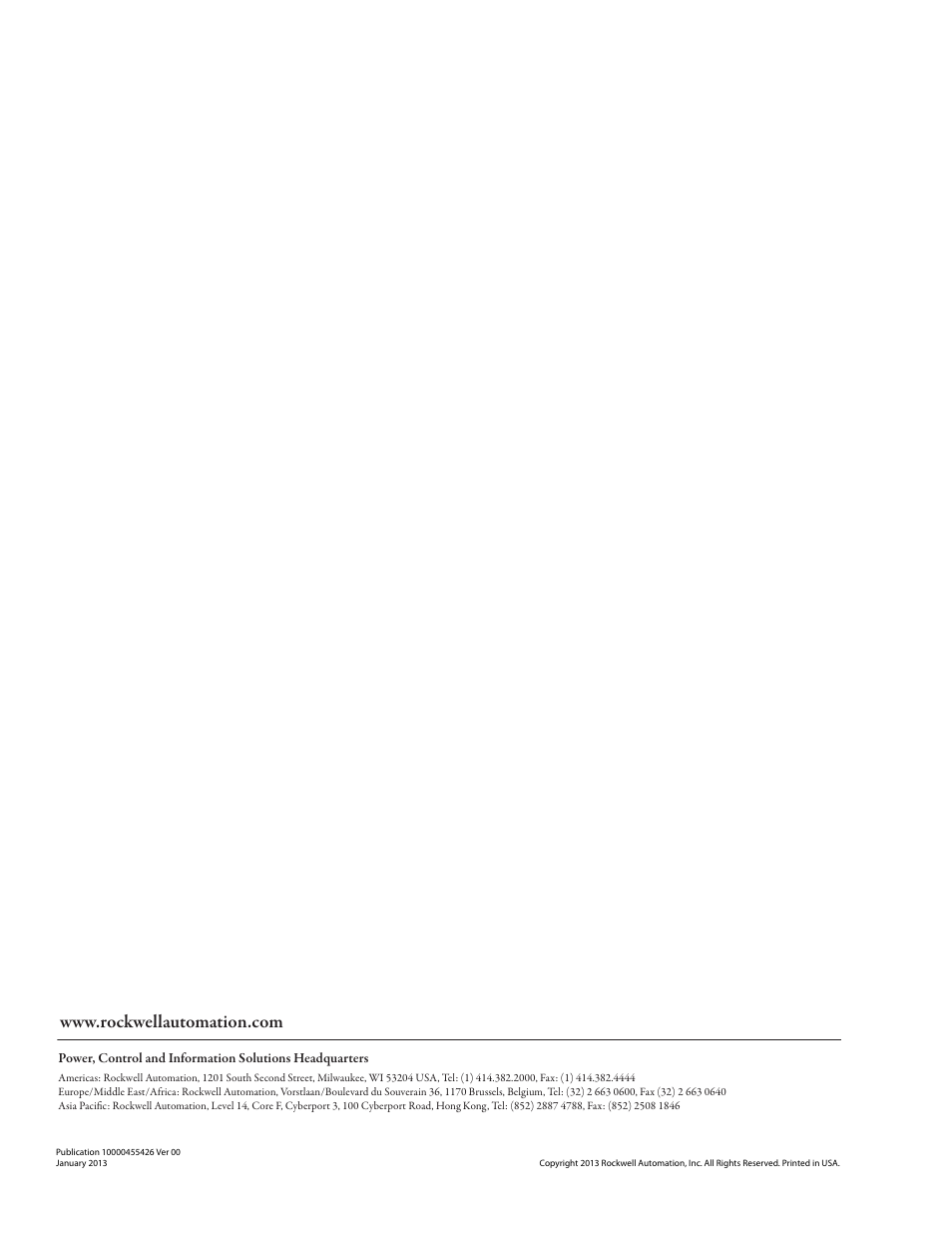 Rockwell Automation 442L Safety Configuration & Diagnosis (SCD) User Manual User Manual | Page 40 / 40