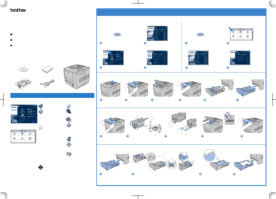 Brother HL-2460 User Manual | 2 pages