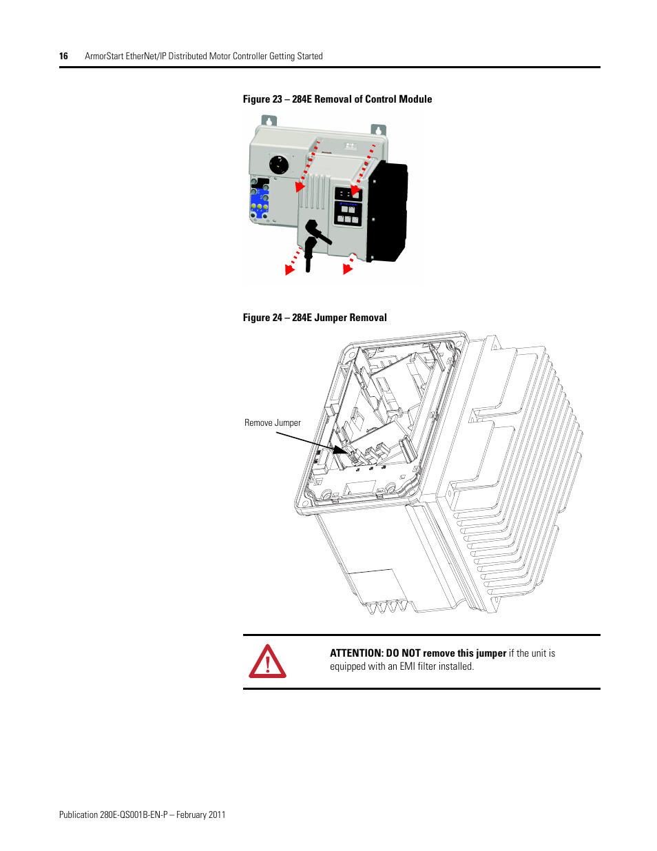 Rockwell Automation 281E ArmorStart EtherNet/IP - Getting Started User Manual | Page 16 / 44