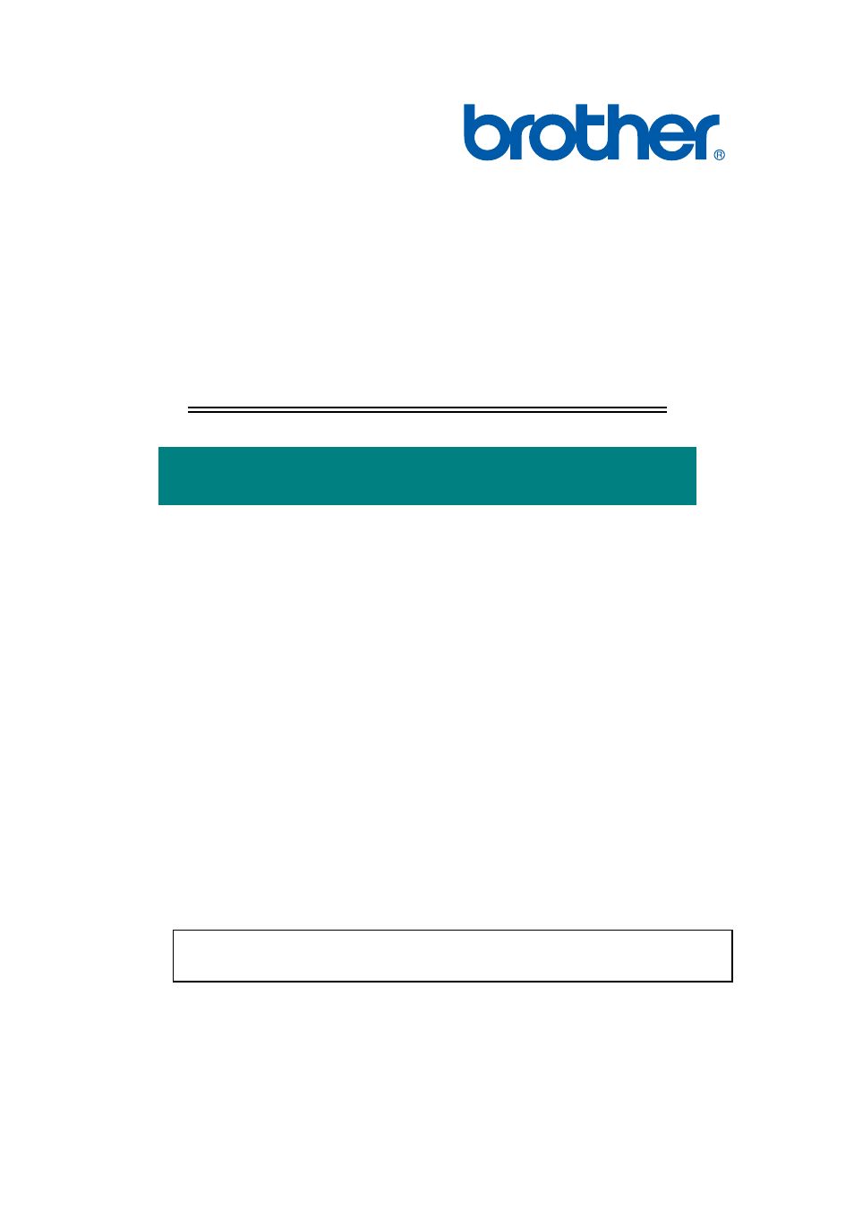 Brother HL 1660 User Manual | 25 pages