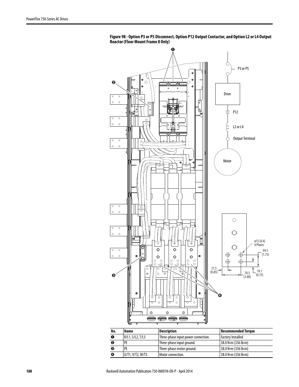Rockwell Automation 21G PowerFlex 750-Series AC Drives User Manual | Page 188 / 284
