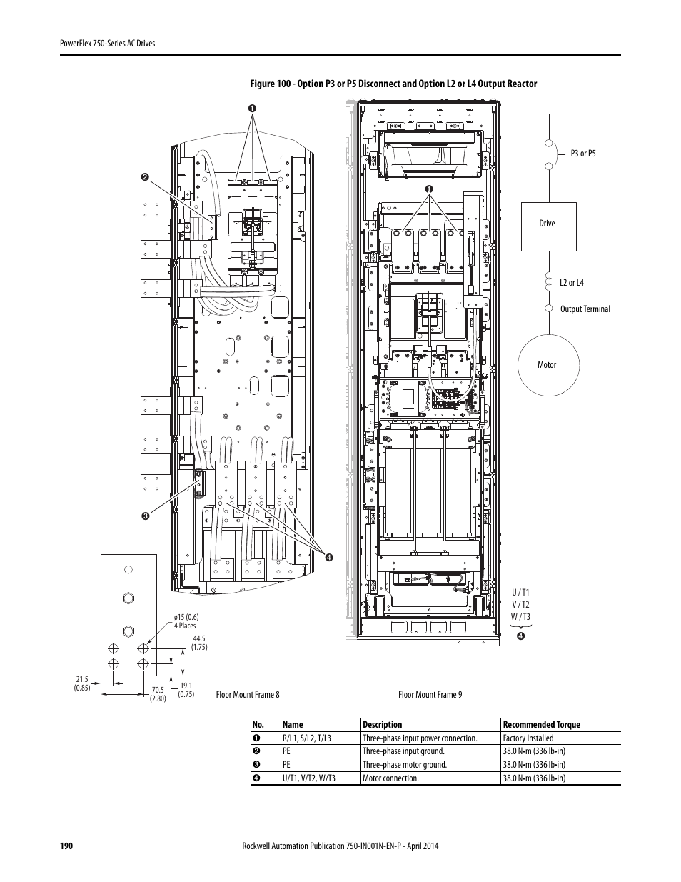 Rockwell Automation 21G PowerFlex 750-Series AC Drives User Manual | Page 190 / 284