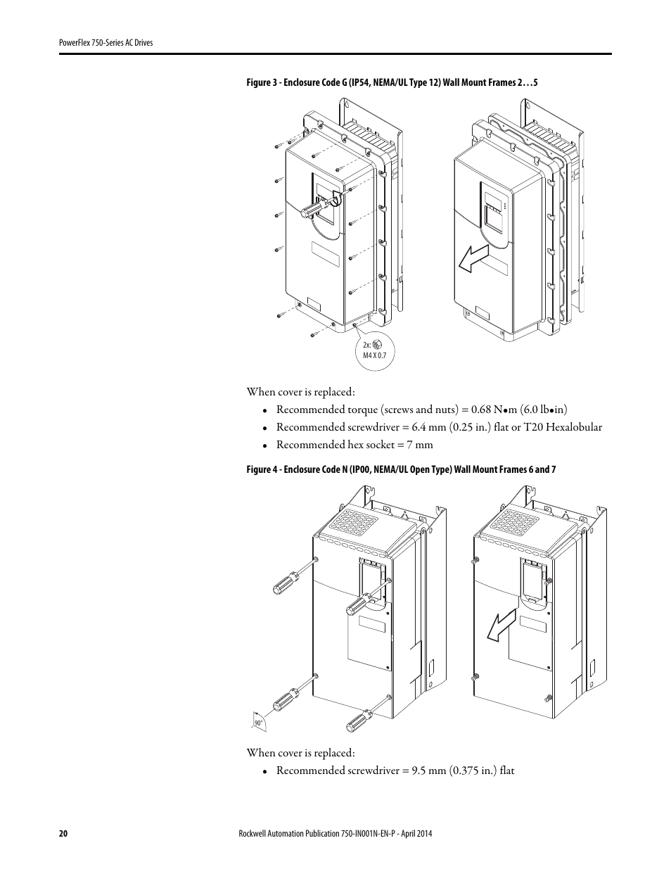 Rockwell Automation 21G PowerFlex 750-Series AC Drives User Manual | Page 20 / 284