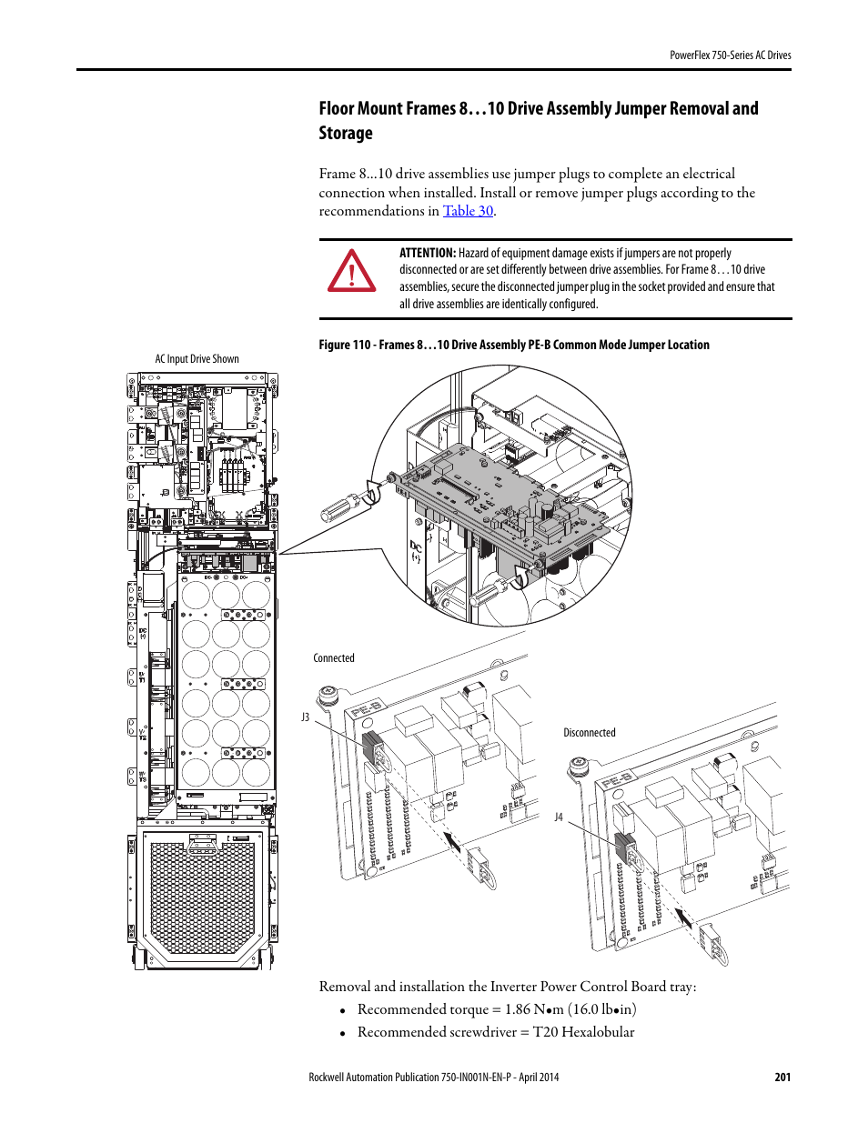Rockwell Automation 21G PowerFlex 750-Series AC Drives User Manual | Page 201 / 284