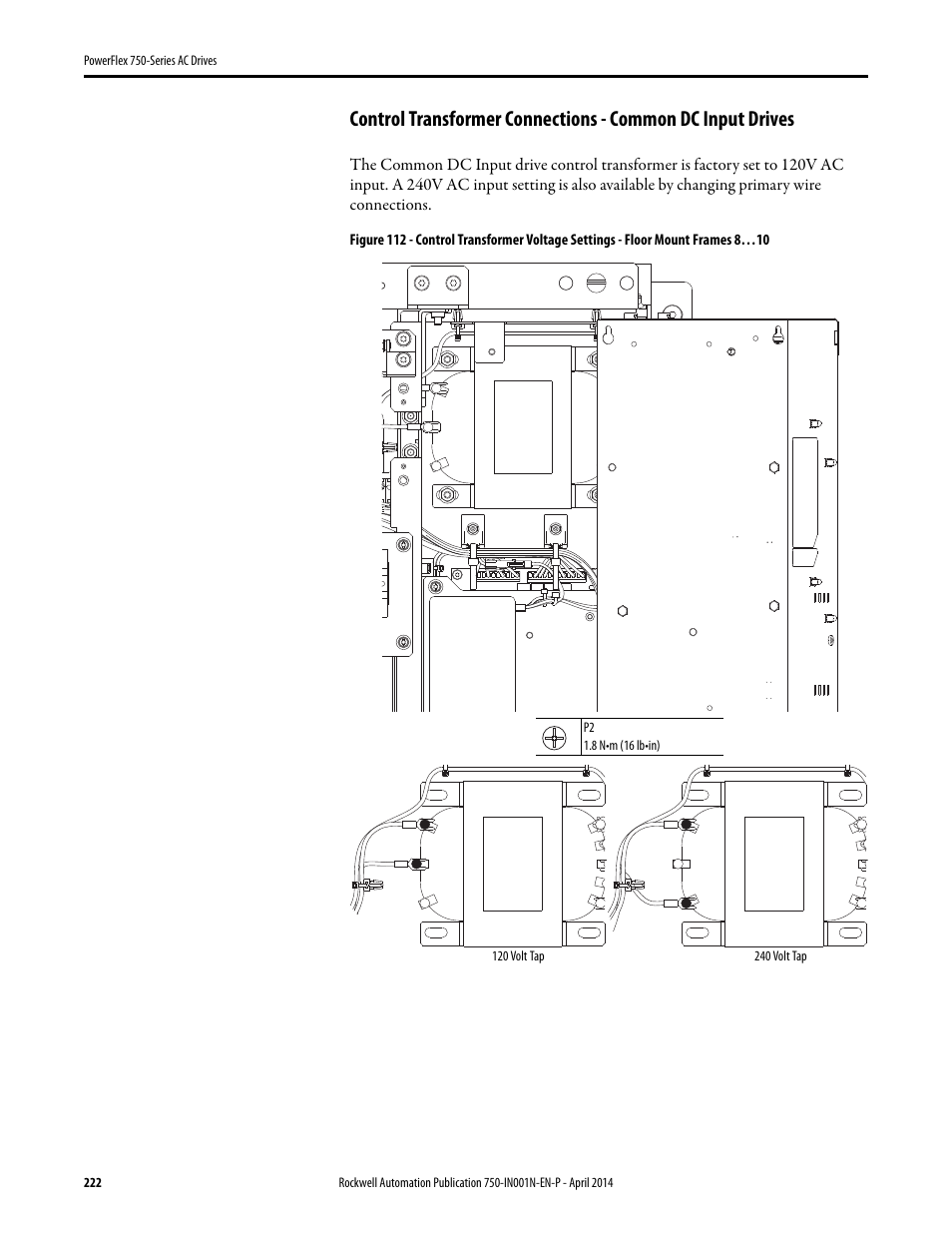 Rockwell Automation 21G PowerFlex 750-Series AC Drives User Manual | Page 222 / 284