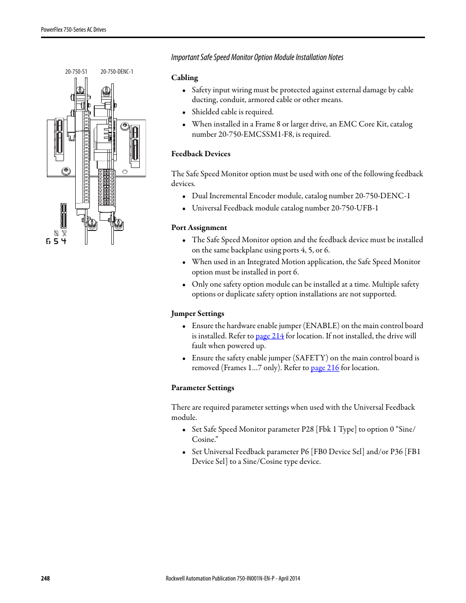 Rockwell Automation 21G PowerFlex 750-Series AC Drives User Manual | Page 248 / 284