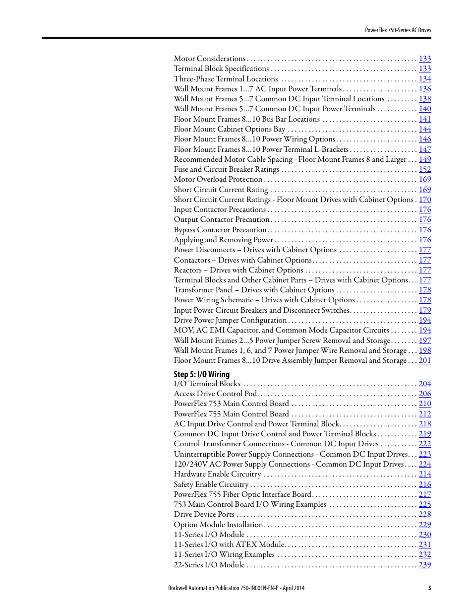 Rockwell Automation 21G PowerFlex 750-Series AC Drives User Manual | Page 3 / 284