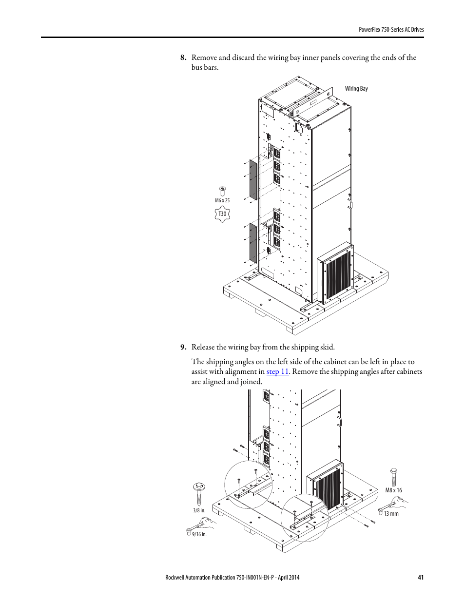 Rockwell Automation 21G PowerFlex 750-Series AC Drives User Manual | Page 41 / 284