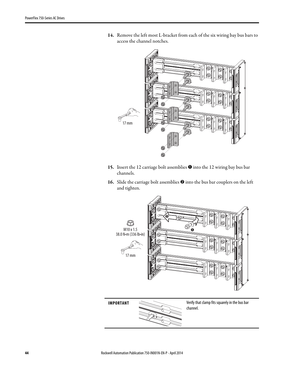 Rockwell Automation 21G PowerFlex 750-Series AC Drives User Manual | Page 44 / 284