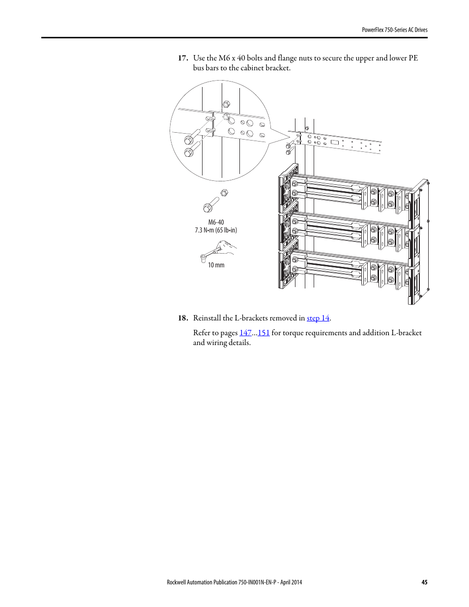 Rockwell Automation 21G PowerFlex 750-Series AC Drives User Manual | Page 45 / 284