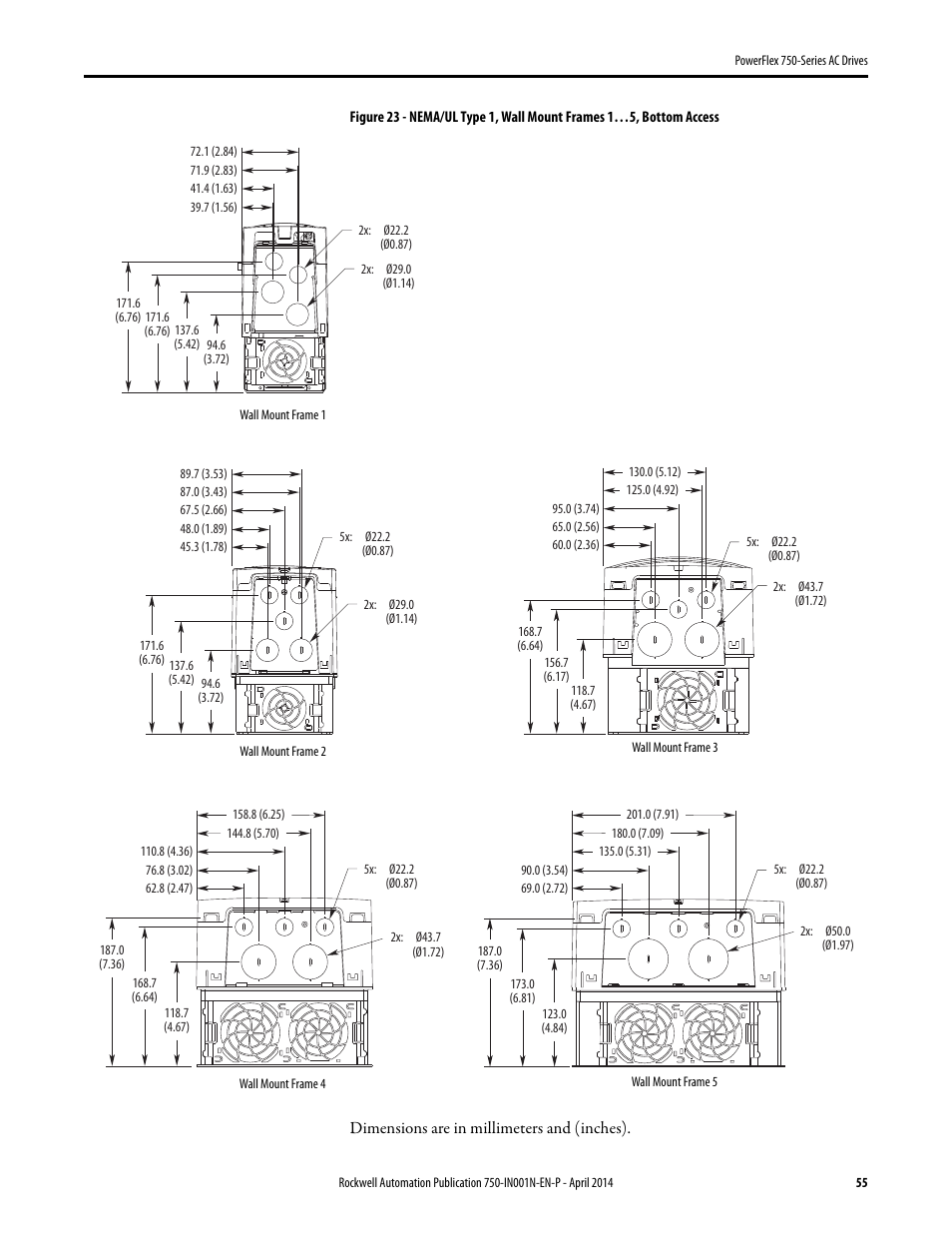 Rockwell Automation 21G PowerFlex 750-Series AC Drives User Manual | Page 55 / 284