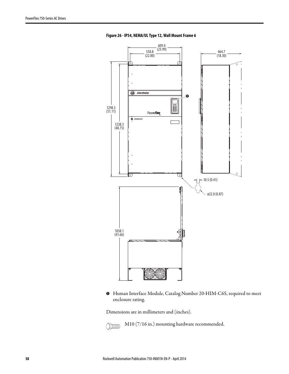 Rockwell Automation 21G PowerFlex 750-Series AC Drives User Manual | Page 58 / 284