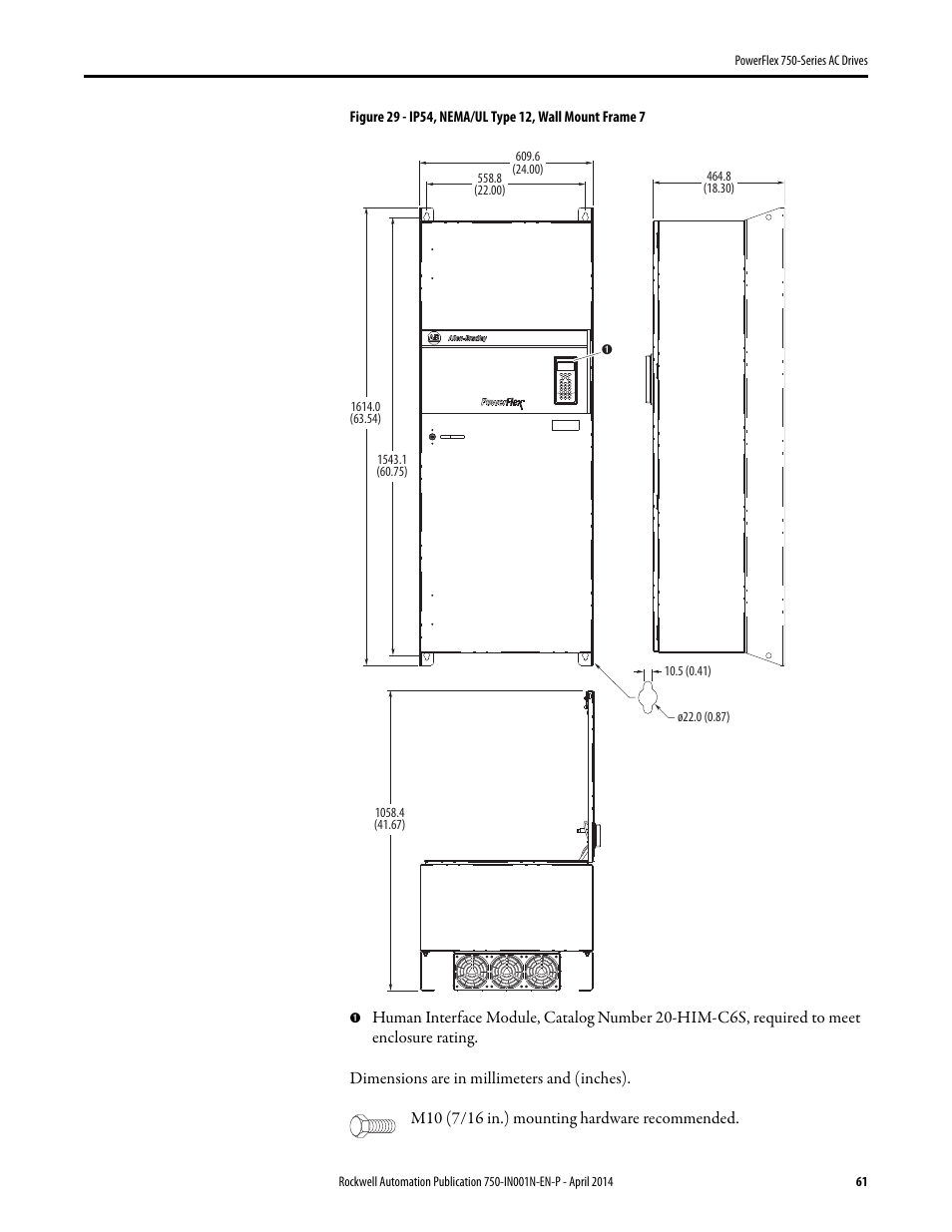 Rockwell Automation 21G PowerFlex 750-Series AC Drives User Manual | Page 61 / 284