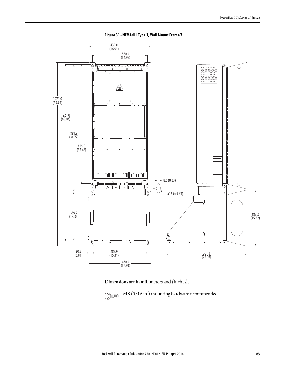 Rockwell Automation 21G PowerFlex 750-Series AC Drives User Manual | Page 63 / 284