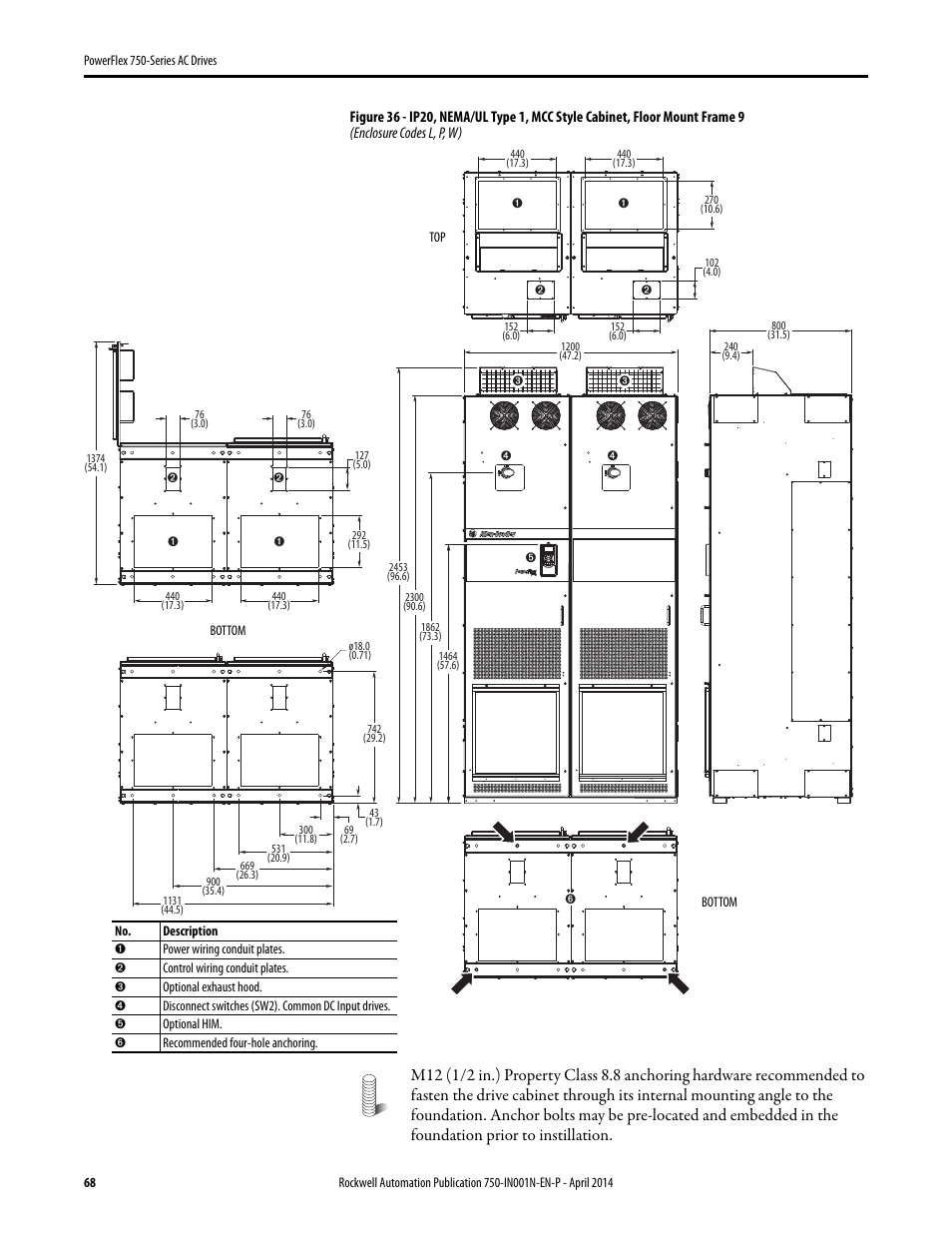 Rockwell Automation 21G PowerFlex 750-Series AC Drives User Manual | Page 68 / 284