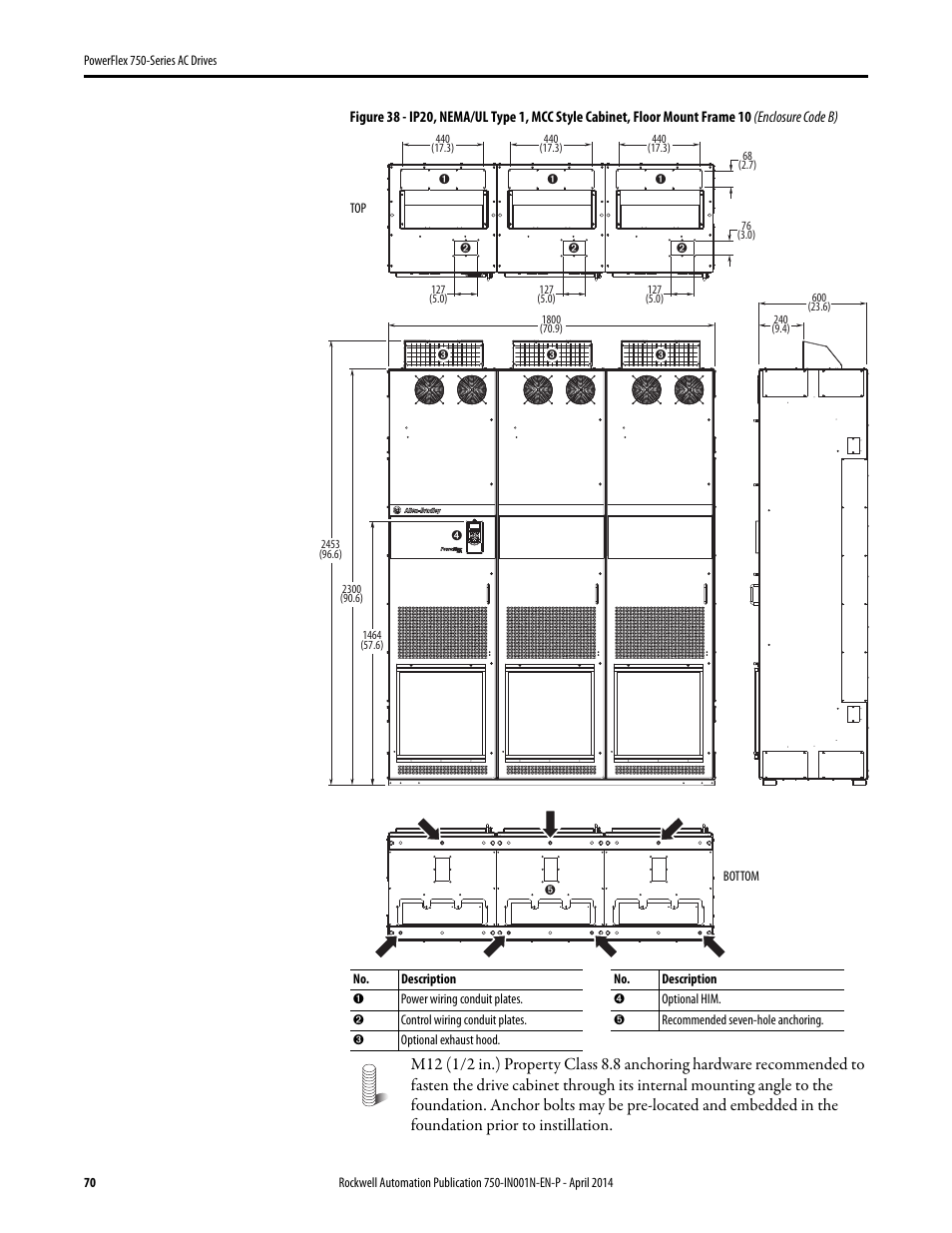 Rockwell Automation 21G PowerFlex 750-Series AC Drives User Manual | Page 70 / 284