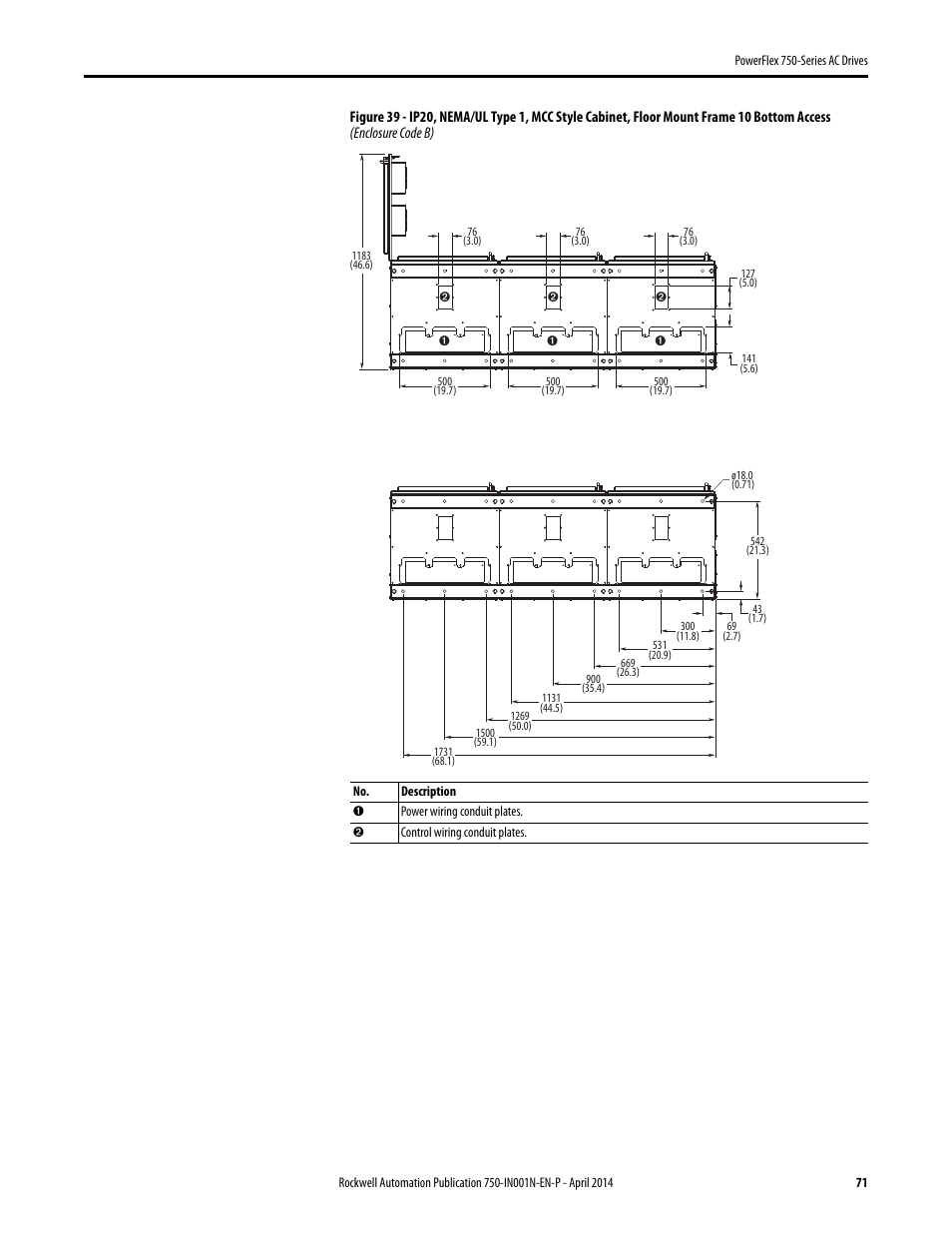 Rockwell Automation 21G PowerFlex 750-Series AC Drives User Manual | Page 71 / 284