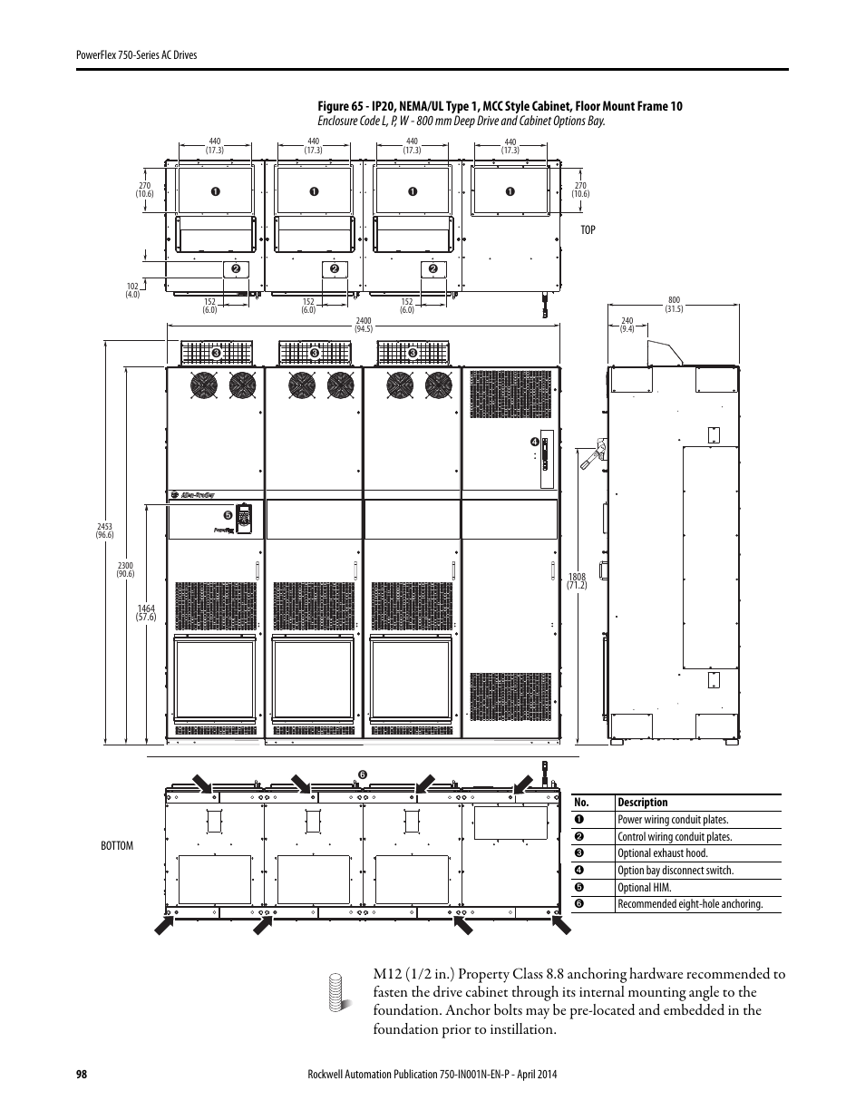 Rockwell Automation 21G PowerFlex 750-Series AC Drives User Manual | Page 98 / 284