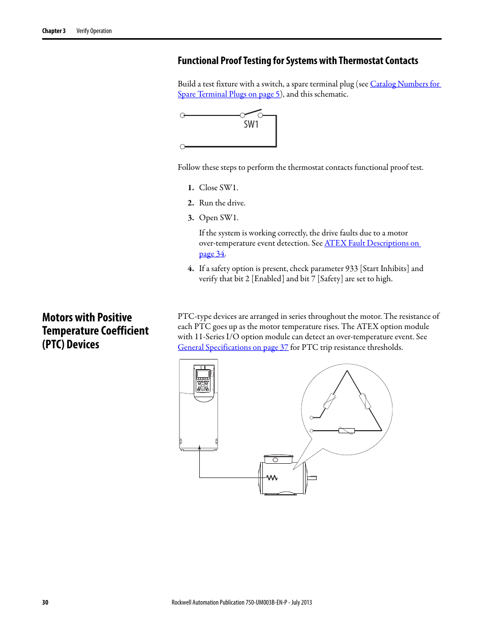 Rockwell Automation 20-750-ATEX PowerFlex 750-Series ATEX Option Module User Manual | Page 30 / 44