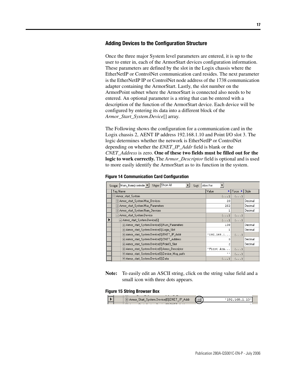 Rockwell Automation 281A ArmorStart with ArmorPoint Backplane - Getting Started User Manual | Page 17 / 30