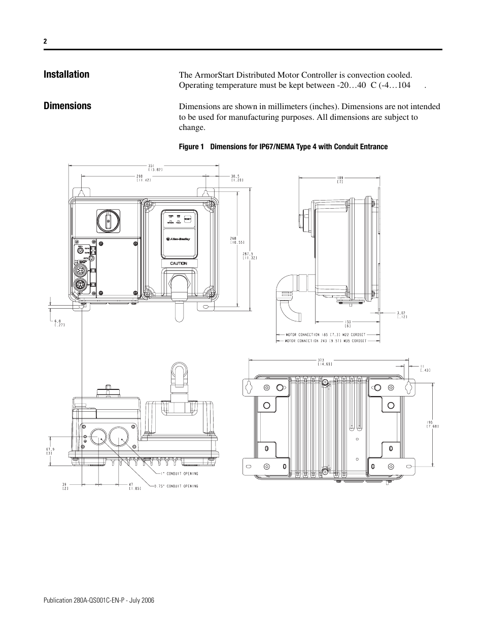 Rockwell Automation 281A ArmorStart with ArmorPoint Backplane - Getting Started User Manual | Page 2 / 30
