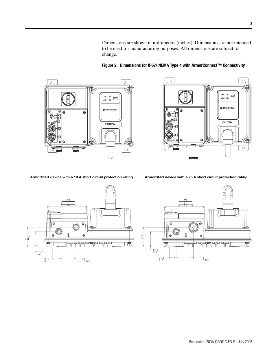 Rockwell Automation 281A ArmorStart with ArmorPoint Backplane - Getting Started User Manual | Page 3 / 30