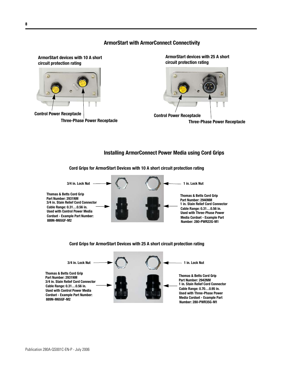Rockwell Automation 281A ArmorStart with ArmorPoint Backplane - Getting Started User Manual | Page 8 / 30