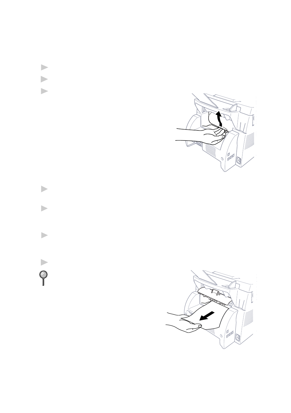 Printing on thicker paper and card stock, Printing on thicker paper and card stock -5 | Brother MFC 8700 User Manual | Page 123 / 183