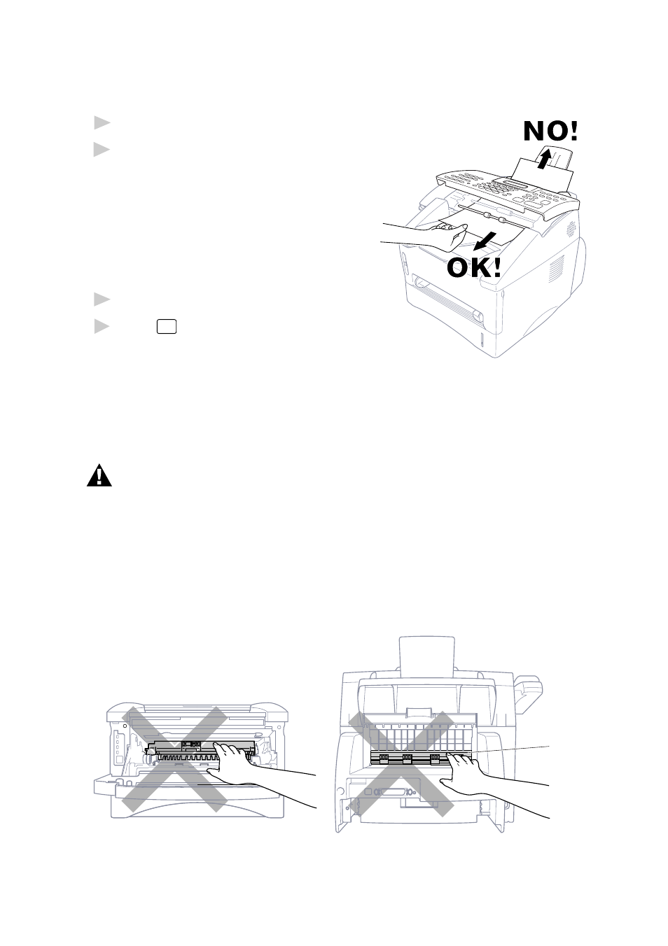 Document jam, Printer jam, Document jam -5 printer jam -5 | Brother MFC 8700 User Manual | Page 139 / 183