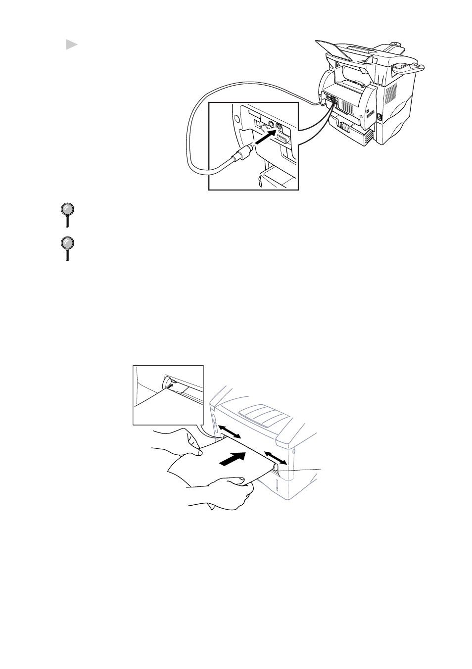 Manual feed slot, Manual feed slot -5 | Brother MFC 8700 User Manual | Page 29 / 183