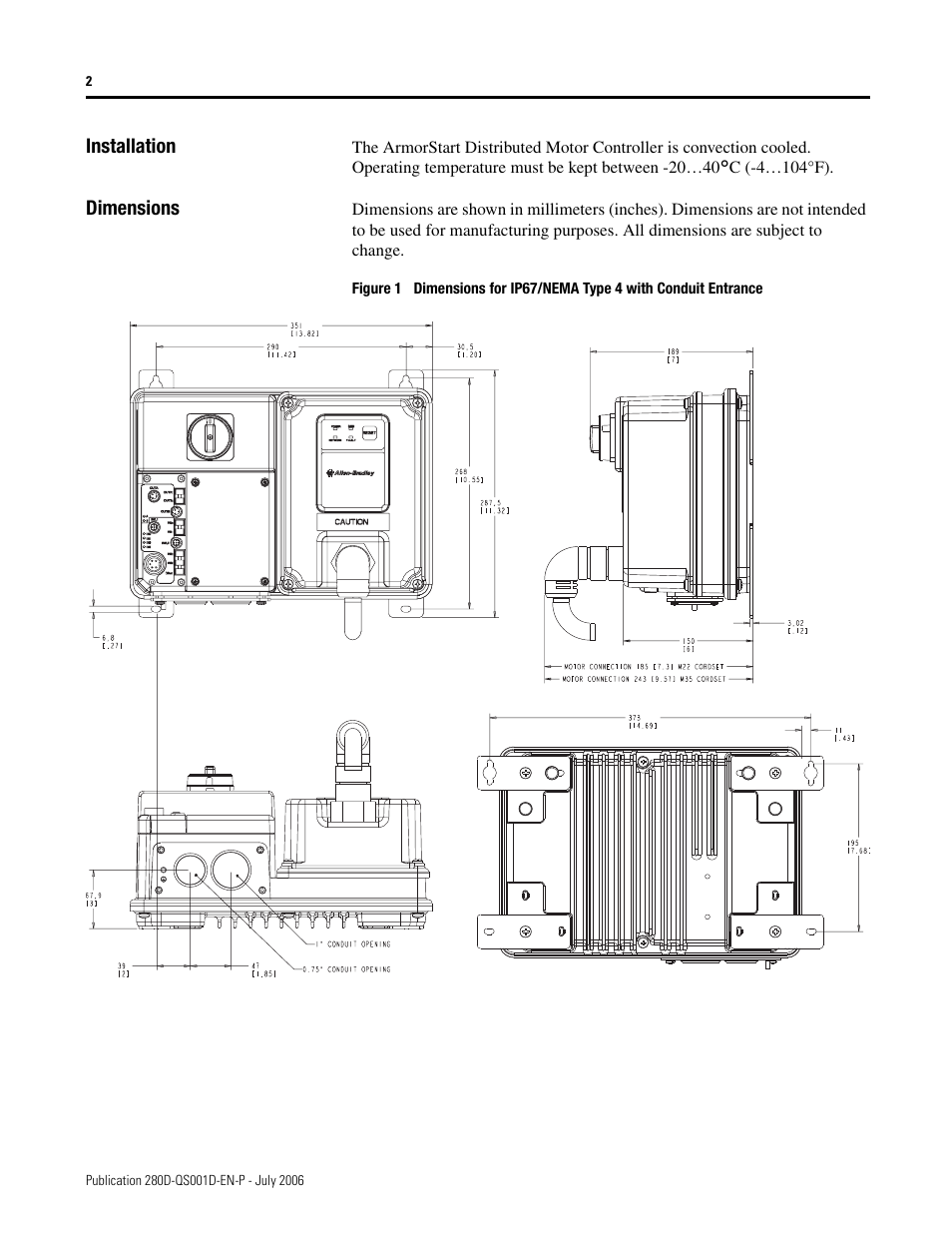 Rockwell Automation 280D ArmorStart - Getting Started User Manual | Page 2 / 24